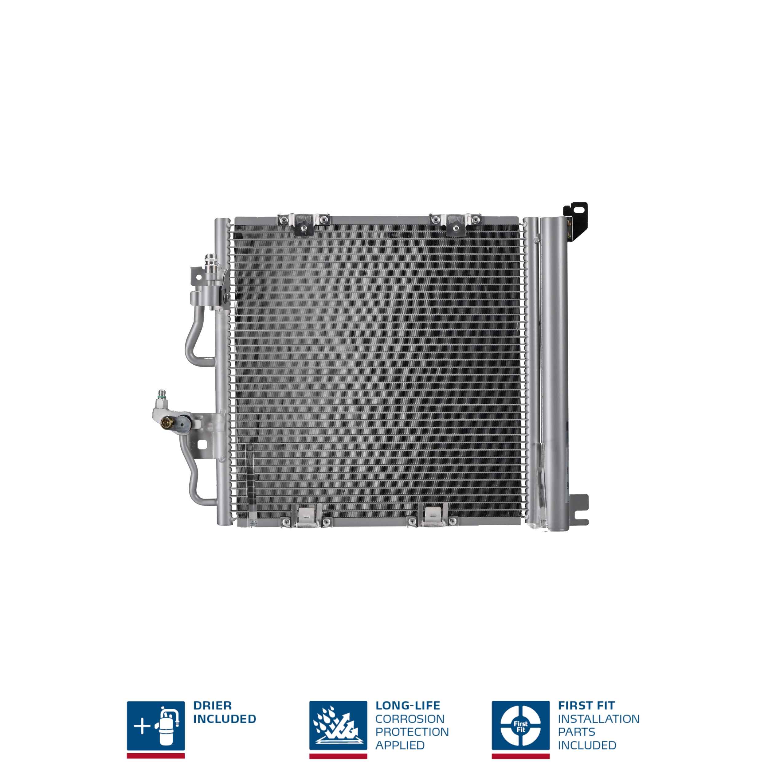 Конденсер кондиціонера OPEL ASTRA H 1,7D 04- NISSENS (94768) Nissens фото 2