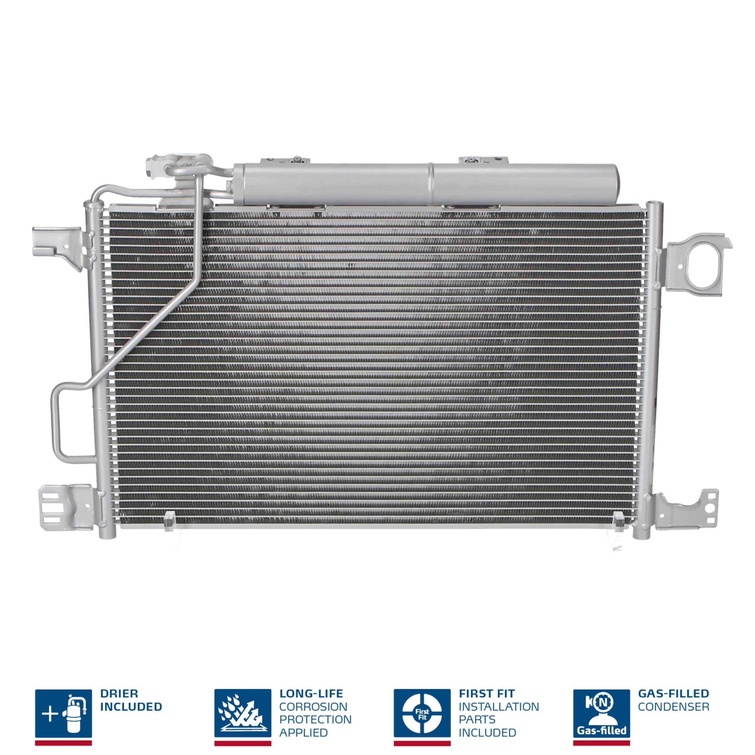 Конденсер кондиціонера MERCEDES C-CLASS W203 04- NISSENS (94794) Nissens фото 2