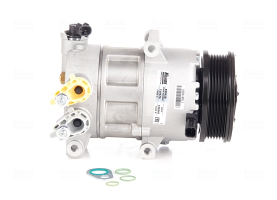 Компресор кондиціонера FORD TRANSIT/TOURNEO CONNECT (CHC) (13-) 1.6 ECOBOOST|FORD KUGA ( NISSENS (890418) Nissens фото 2