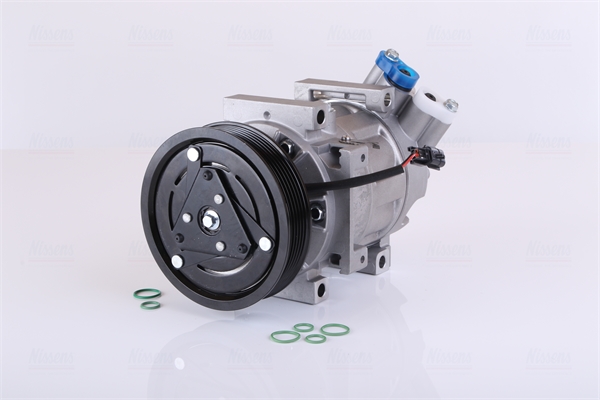 Компресор кондиціонера NISSAN QASHQAI (J10) (07-) 1.5 DCI NISSENS (890742) Nissens фото 2