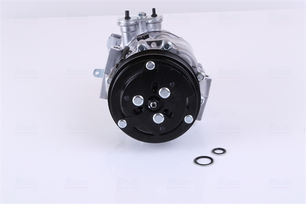 Компресор кондиціонера OPEL COMBO (12-) 1.3 CDTI|ALFA ROMEO MITO (955) (08-) 1.3 JTDM|FI NISSENS (89503) Nissens фото 2