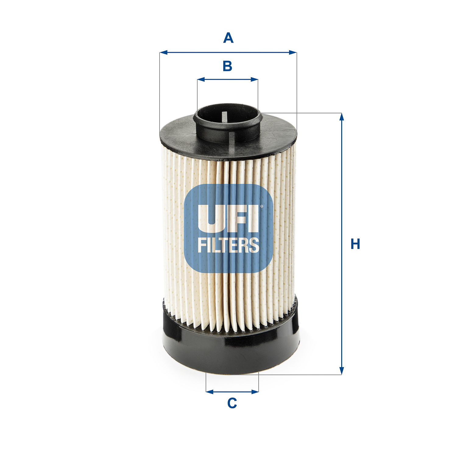 Фільтр паливний IVECO DAILY IV 60C15, 60C15/P, 60C15 D, 60C15 D/P 2006.05 - 2012 UFI (26.072.00) UFI фото 2