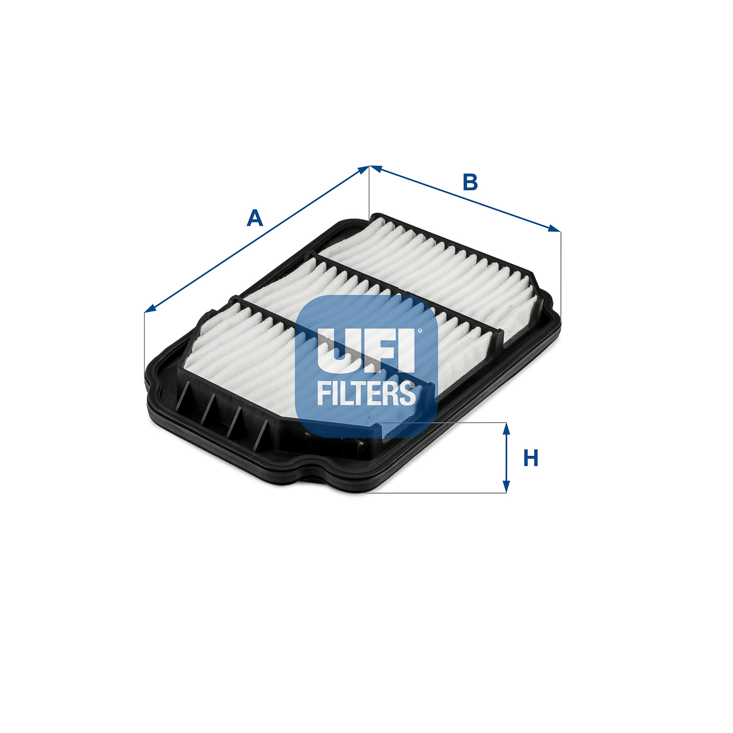 Фільтр повітряний CHEVROLET NUBIRA 2.0 D 2005.01 — 2011.12 UFI (30.676.00) UFI фото 2