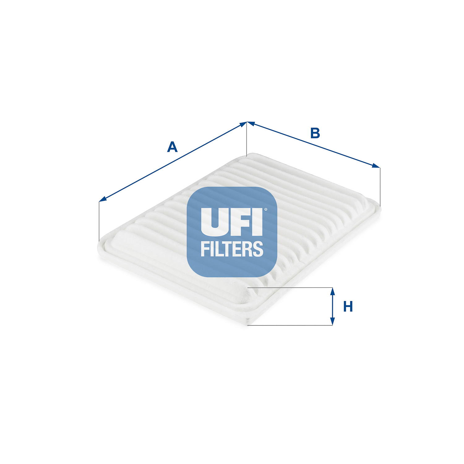Фільтр повітряний TOYOTA CAMRY (_V5_) 2.5 (ASV50_, ASV50R) 2011.09 — 2019.02 UFI (30.721.00) UFI фото 2