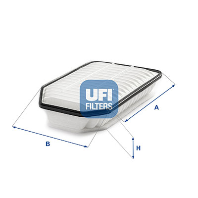 Фільтр повітряний JEEP WRANGLER III (JK) 2.8 CRD 2006.06 — UFI (30.C45.00) UFI фото 2