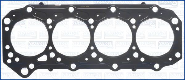 Прокладка головки блока металева Г/Б NISSAN ZD30DDTI/ZD30DD/ZD30TI, ZD3200/ZD3202 1! 0.65MM AJUSA (10150300) AJUSA фото 2