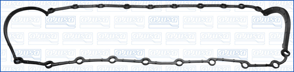 Прокладка піддону картера гумова OIL PAN RENAULT K4M/K7M/K7J/K9K AJUSA (14075900) AJUSA фото 2