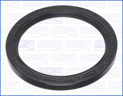 Сальник гумометалевий NISSAN QG15DE/QR20DE/QR25DE/YD25DDTI 84X104X8.5 AJUSA (15060100) AJUSA фото 2