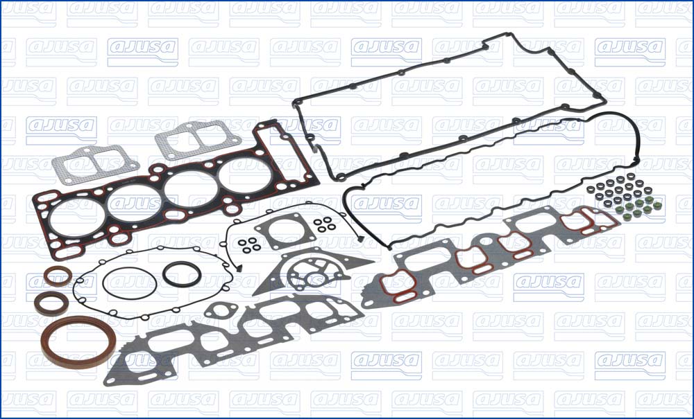Комплект прокладок з різних матеріалів FULL FORD 2.0 DOHC 89-94 INJEC AJUSA (50105600) AJUSA фото 2