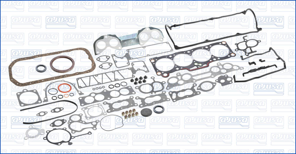Комплект прокладок з різних матеріалів FULL MAZDA 2.0/2.2 FE/F2 87-91, F8 87-89 AJUSA (50128500) AJUSA фото 2