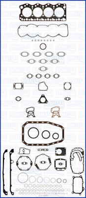 Комплект прокладок з різних матеріалів FULL FIAT/IVECO 2.5TD 8140.07/8140.27/8140.47 90-94 AJUSA (50149500) AJUSA фото 2
