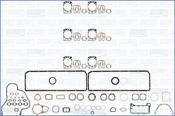 Прокладки двигуна AJ 50209800 для MAN F 90 25.372 DFS,25.372 DFLS