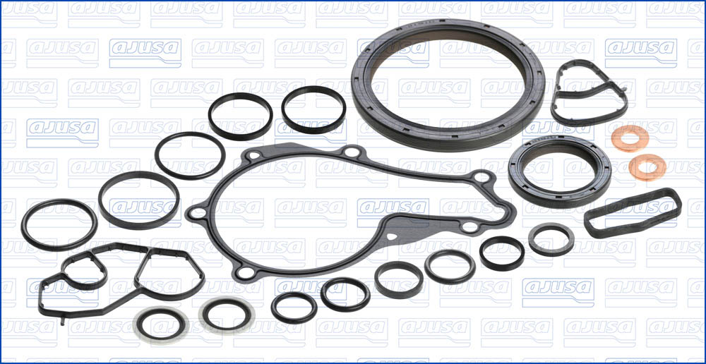 Комплект прокладок з різних матеріалів CONVERSION PSA DV4TD(8HX)/DV4TED/DV6TED4/DV6ATED4, FORD G8DA, MAZ AJUSA (54131500) AJUSA фото 2