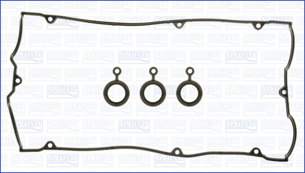 Комплект прокладок гумових КЛАП.КР. (SET) MITSUBISHI 3.0/3.5 V6 24V DOHC 6G72/6G74DN (3CYL) AJUSA (56014000) AJUSA фото 2
