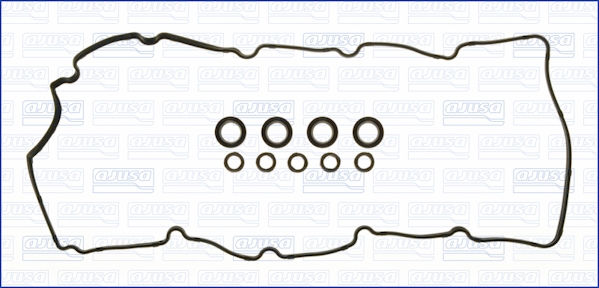 Комплект прокладок гумових К-Т КЛАП. КР. HYUNDAI ACCENT,GETZ,I20,MATRIX 1.4CRDI,1.5CRDI 12V AJUSA (56042400) AJUSA фото 2