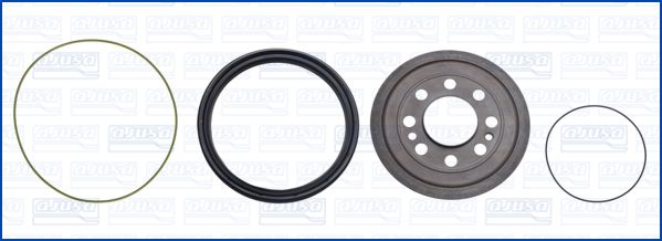 Сальник гумометалевий OIL SEAL JEEP 2.8D ENR 02-08 AJUSA (61002200) AJUSA фото 2