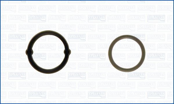 Комплект прокладок гумових OIL COOLER (SET) OPEL/FIAT 2.0CDTI 08- AJUSA (77001000) AJUSA фото 2