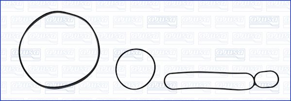 Комплект прокладок гумових OIL COOLER (SET) VAG TOUAREG 5.0 TDI 03-10 AJUSA (77001600) AJUSA фото 2