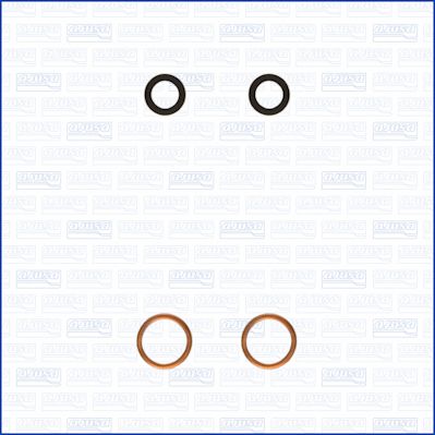 Комплект прокладок з різних матеріалів RENAULT/NISSAN (SET) TURBO PIPE; 1,9 DCI ENGINE: F9Q, K9K AJUSA (77002400) AJUSA фото 2