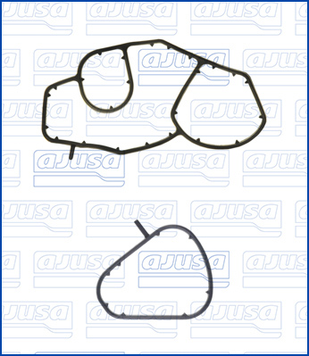 Комплект прокладок гумових OIL COOLER (SET) PSA 1.6 HDI 08- AJUSA (77011700) AJUSA фото 2