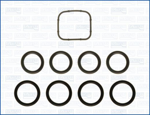 Комплект прокладок гумових КОЛЛ. IN (SET) FORD/PSA DV6TED4 (4+4+1) AJUSA (77015200) AJUSA фото 2
