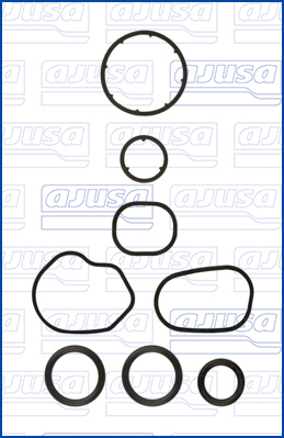 Комплект прокладок гумових OIL COOLER (SET) MB/DODGE/JEEP 2.2CDI OM651 16- AJUSA (77029100) AJUSA фото 2