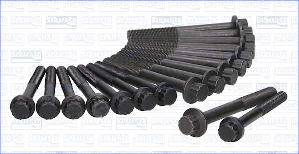 Болти г/б (SET) FORD/MAZDA 2.5D/2.5TD WL/WL-T/MD25NA/MD AJUSA (81021800) AJUSA фото 2