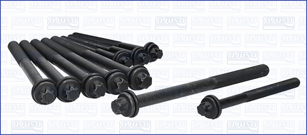 Комплект болтів з головкою системи TORX з чорного металу PSA ET3J4, FIAT/IVECO F1AE AJUSA (81033800) AJUSA фото 2