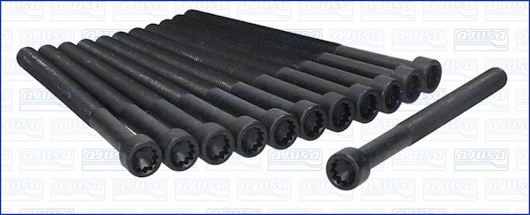 Комплект болтів з головкою системи TORX з чорного металу VW AXD/AXE/BAC/BLK/BLJ/BPC/BPE AJUSA (81039000) AJUSA фото 2