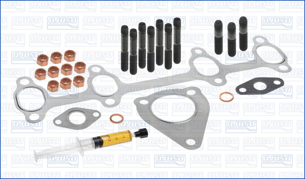 Комплект прокладок з різних матеріалів SEAT CORDOBA (6K1, 6K2) 1.9 TDI 1.9 1997.03 - 2002.10 AJUSA (JTC11020) AJUSA фото 2