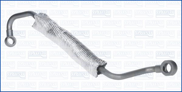 Трубка турбокомпрессора ДВЗ (чорний метал) BMW 5 (E60) 535 D 3.0 2007.01 - 2010.03 AJUSA (OP10496) AJUSA фото 2