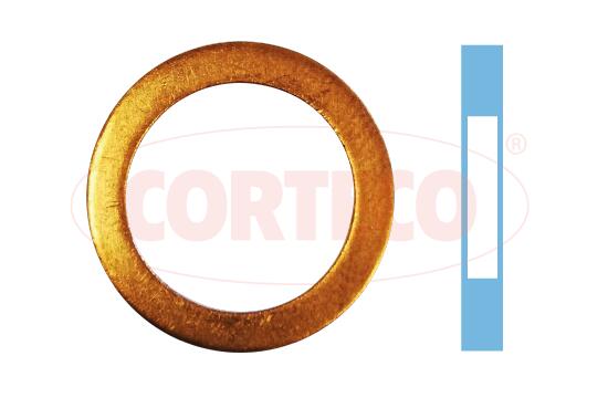 Термошайба SET (4PCS) CITROEN/PEUGEOT УЩІЛЬНЕННЯ ФОРСУНКИ CORTECO (49430709) Corteco фото 2