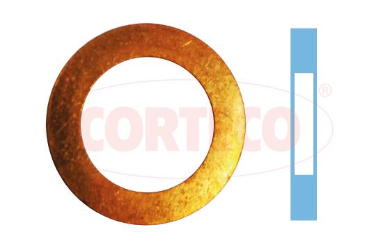 Термошайба SET (4PCS) OPEL УЩІЛЬНЕННЯ ФОРСУНКИ CORTECO (49430777) Corteco фото 2