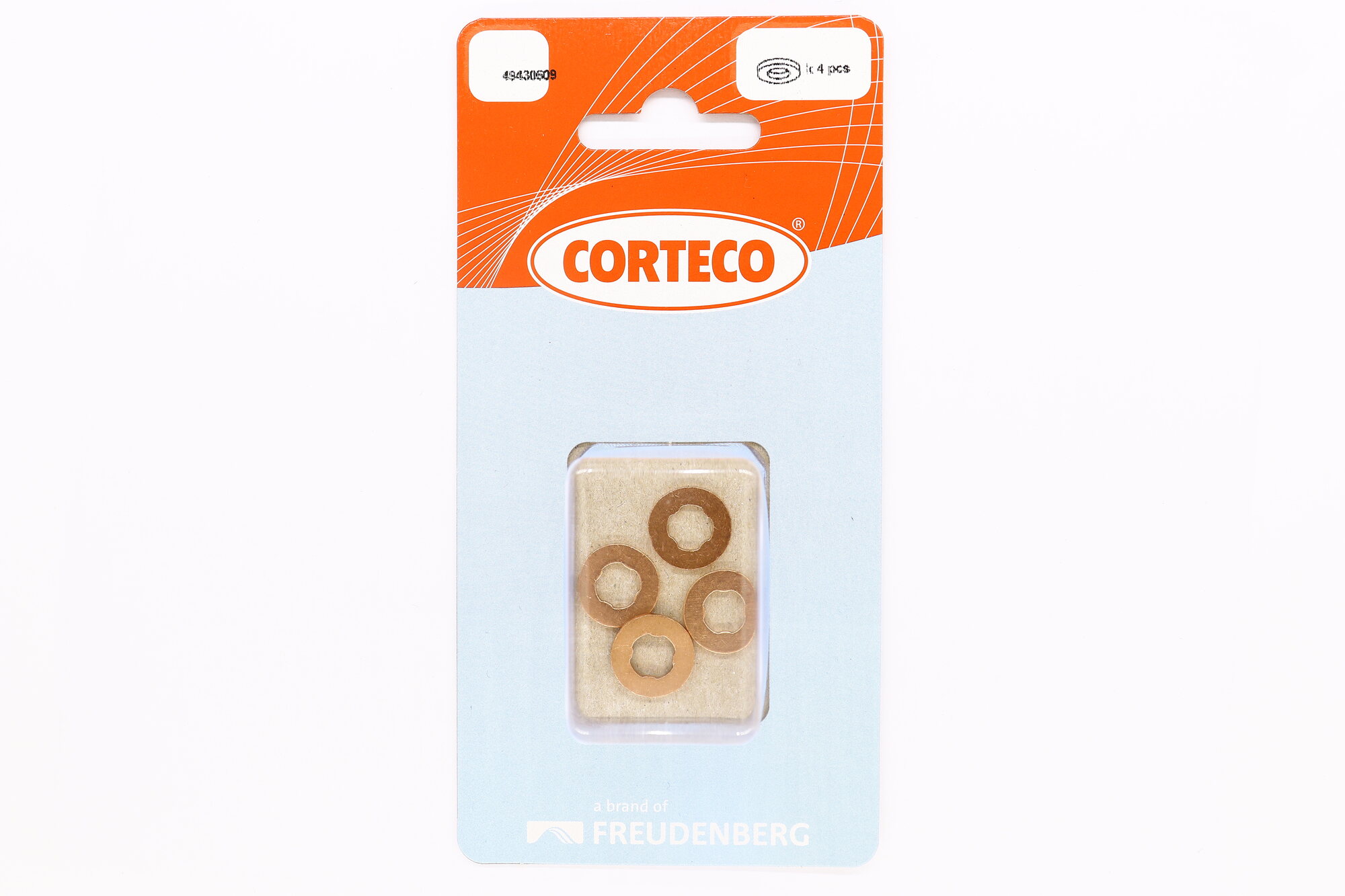 Термошайба SET (4PCS) ALFAROME/FIAT/LANCI УЩІЛЬНЕННЯ ФОРСУНКИ CORTECO (49430609) Corteco фото 2