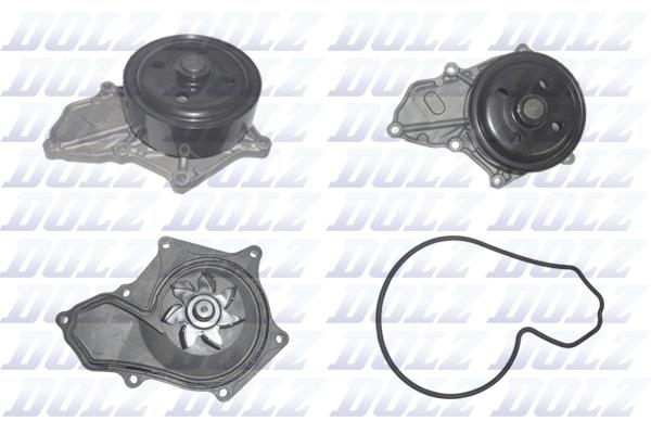Помпа водяна HONDA ACCORD VII (CL, CN) 2.2 I-CTDI (CN1) 01.2004 - 05.2008 DOLZ (H145) Dolz фото 2