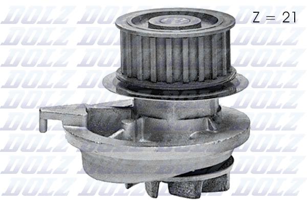 Помпа водяна OPEL VECTRA 2.0I 16V 3/1990- DOLZ (O128) Dolz фото 2