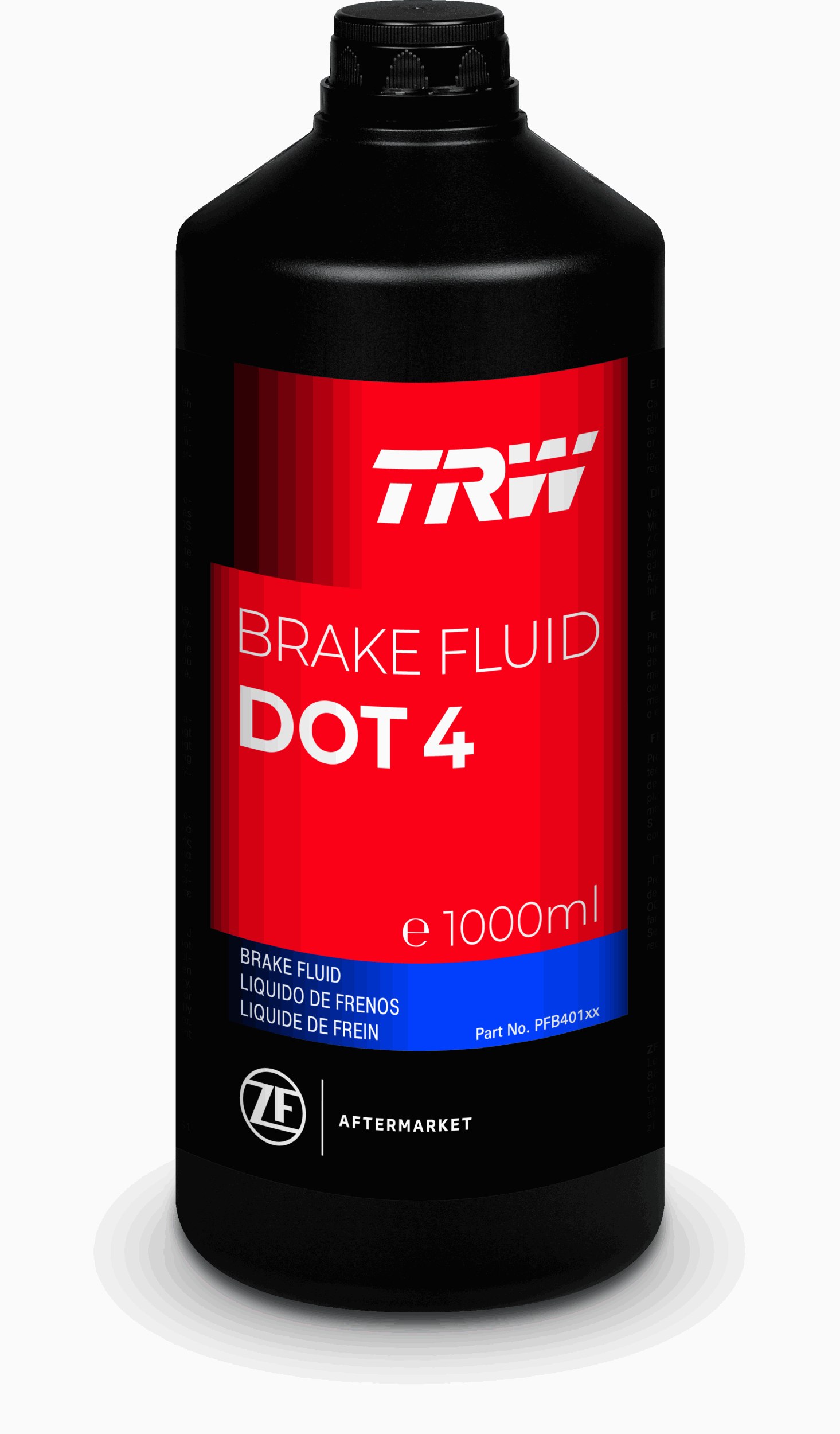 Рідина гальмівна DOT 4 1 л DOT4 1L ГОДИНУ 260 °C TRW (PFB401SE) TRW фото 2