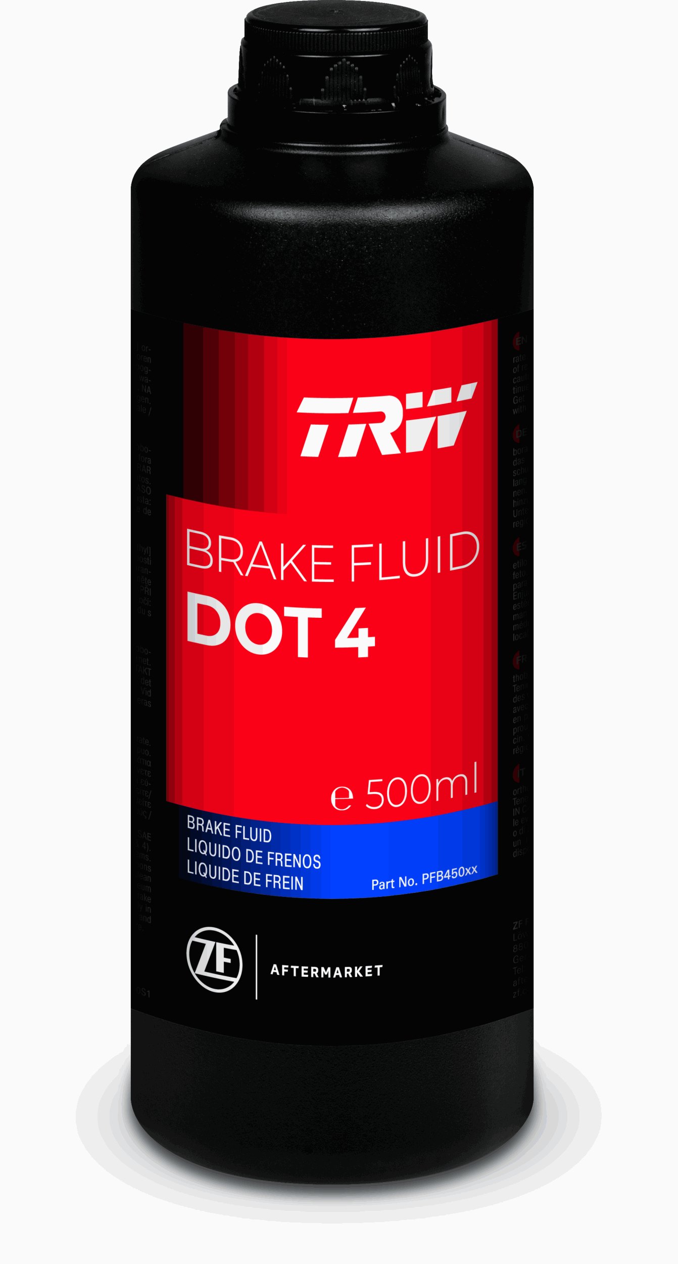 Рідина гальмівна DOT 4 0.5 л DOT4 0.5L ГОТИ 260 °C TRW (PFB450SE) TRW фото 2