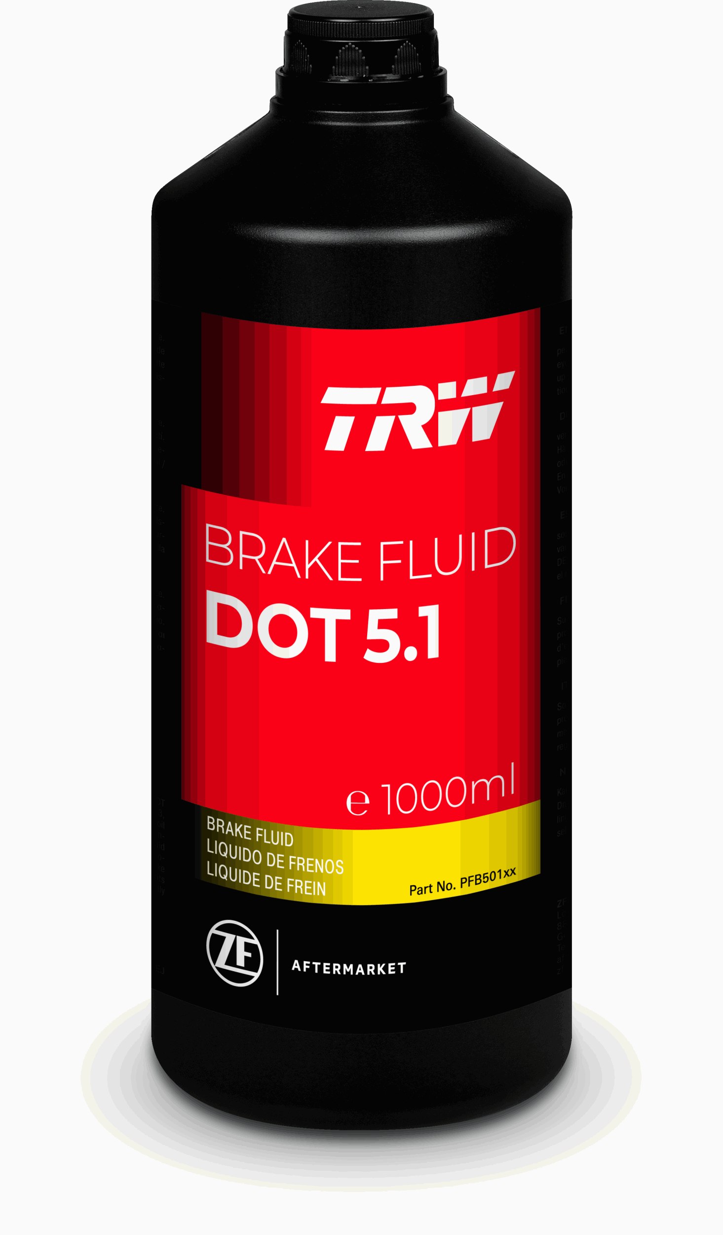 Рідина гальмівна DOT 5.1 1 л DOT5.1 1 л ГОДИНУ 260 °C TRW (PFB501SE) TRW фото 2