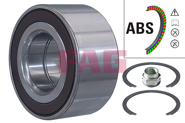 Підшипник кульковий d>30 OPEL CORSA D (S07) - 1.2 (L08, L68) (2006.07 - 2015.04) FAG (713 6063 90) FAG фото 2