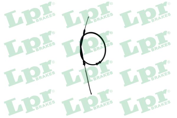 Трос ручного гальма ЗЗАДУ RENAULT KANGOO I 1.5 DCI 05.2000 - 12.2007; KANGOO I 1.9 DI LPR (C0702B) LPR фото 2