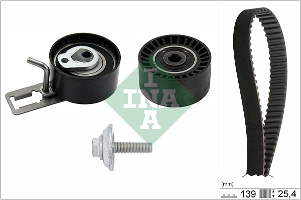 Комплект ГРМ Citroen C3 II/ Peugeot 207/208 1.4HDi 09-, 50kw, (DV4) фото 10