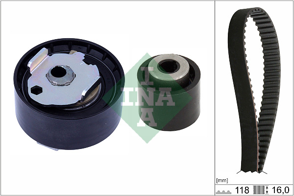 Комплект ГРМ Citroen C1/C3/C4/Peugeot 2008/208/301 1.2 12- фото 9