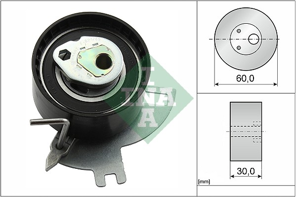 Ролик ГРМ Citroen C4/C5/Peugeot 308/407  2.2 HDi 06- (натяжной) (60х29) фото 5