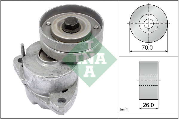 Натяжитель ремня генератора Chevrolet Lacetti/Opel Combo/Astra 1.4-1.8 91- фото 6