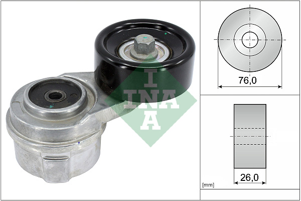 Натяжитель ремня генератора Hyundai Accent/Kia Cerato 1.6 CVVT 04- фото 5