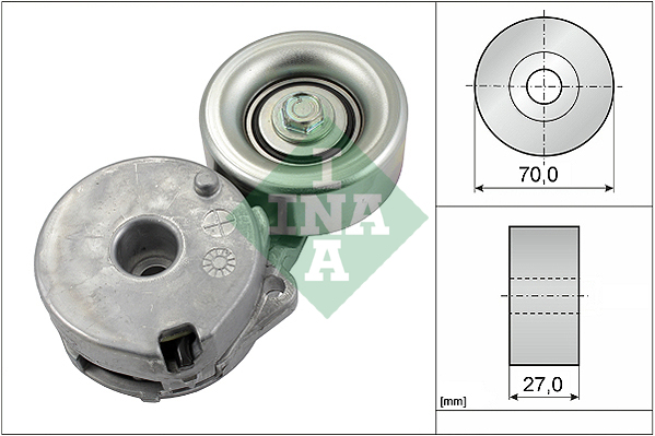 Натяжитель ремня генератора Nissan X-Trail/Qashqai/Renault Clio/Fluence/Laguna III 2.0 16 V 07- фото 6