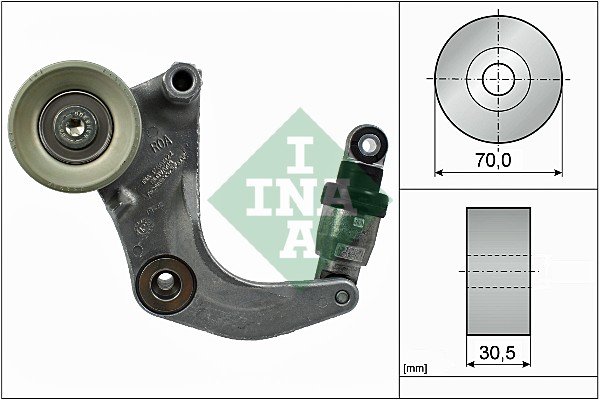 Натяжитель ремня генератора Honda Civic/CR-V 1.8/2.0 12- фото 8