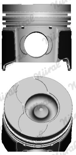 Поршень RENAULT 80.0 1.9TD F9Q730/734/780 97- NURAL (87-101500-00) Nural фото 2