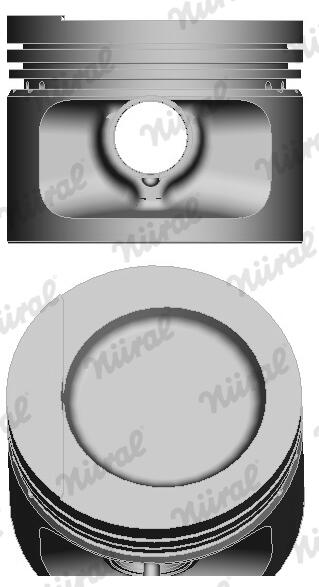 Поршень VAG 81.5 1.8 /ADZ NURAL (87-109407-50) Nural фото 2